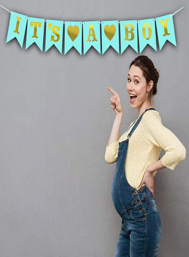 AMFIN® It's a Boy Banner for Boys/It's a Boy Banner for Birthday Boy/Birthday Banner for Decoration/First Birthday Decoration Items for Boys - Blue - Image 5
